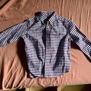 Ralph Lauren Blue Label Plaid button-down shirt